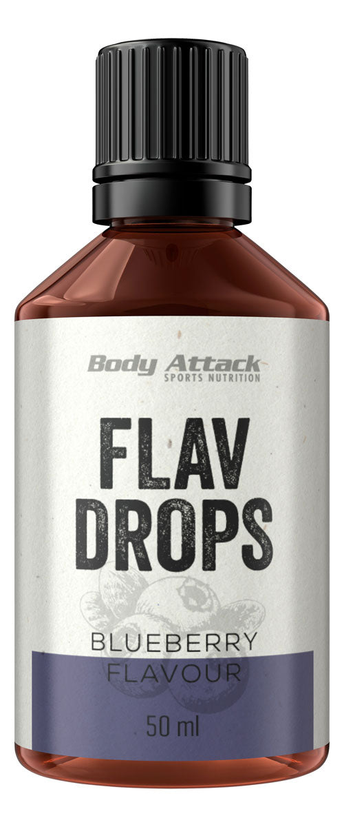 Body Attack Flavour Drops 50ml