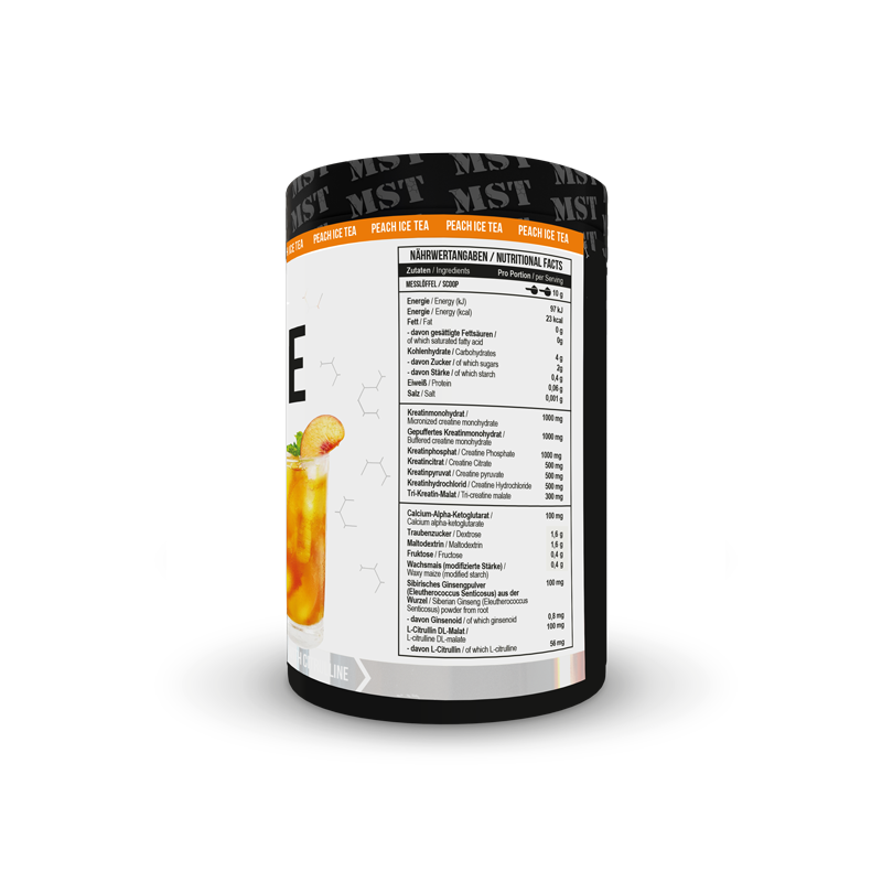 MST - Creatine Kick 500g Peach Ice Tea