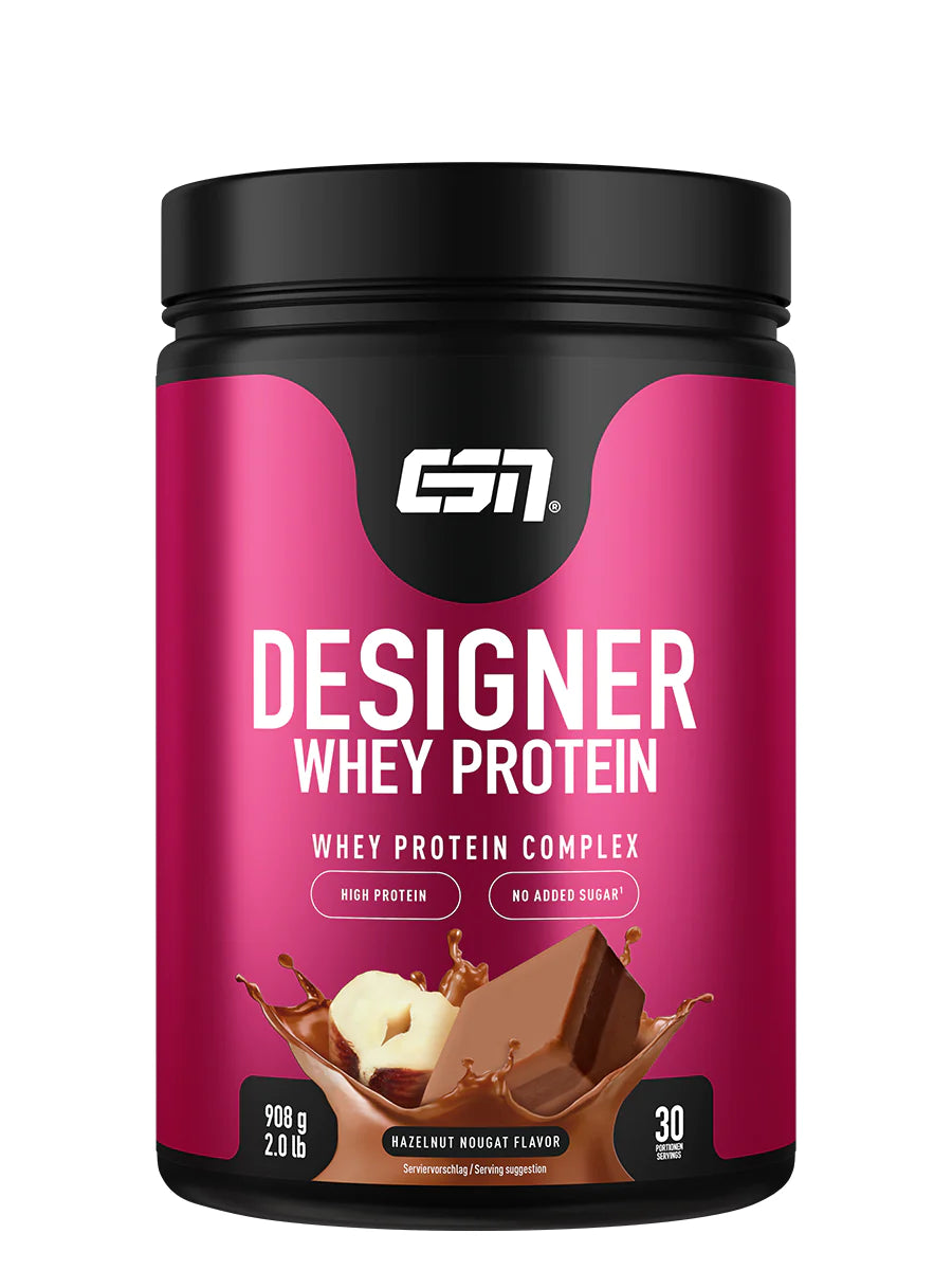 ESN Designer Whey 908g Dose Hazelnut Nougat