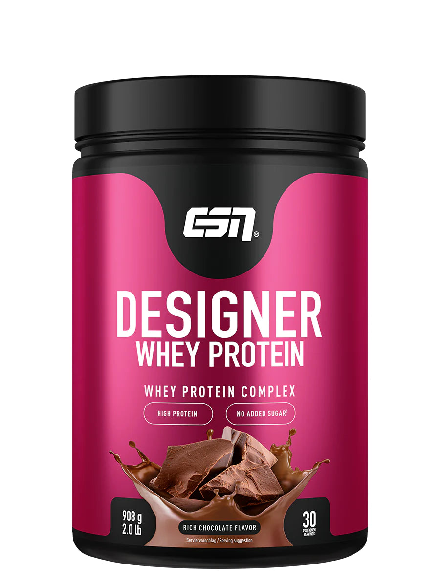 ESN Designer Whey 908g Dose Rich Chocolate 