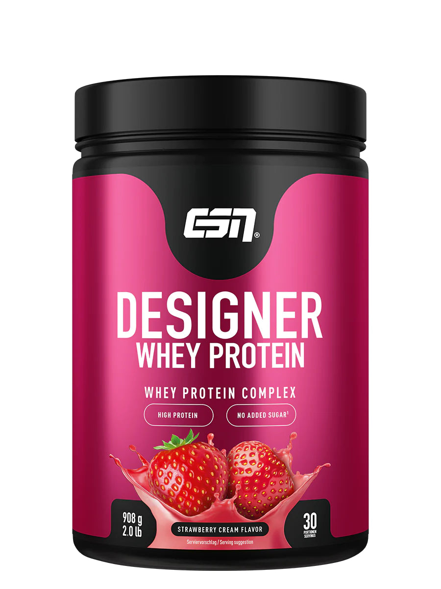 ESN Designer Whey 908g Dose Strawberry Cream