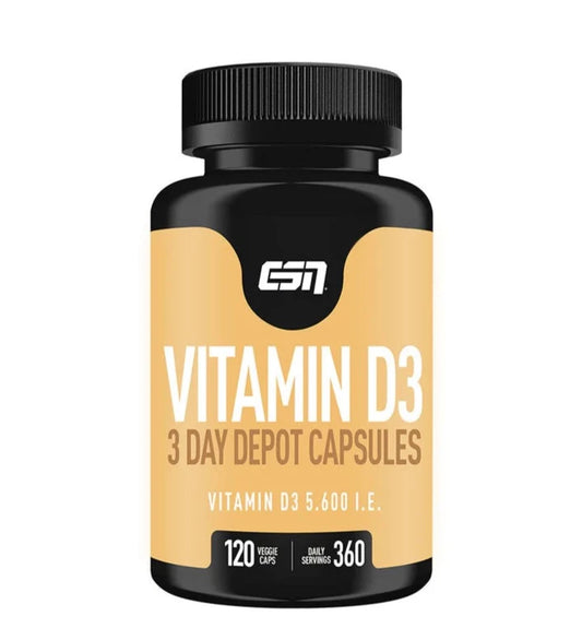 ESN Vitamin D3 120 Kapsel