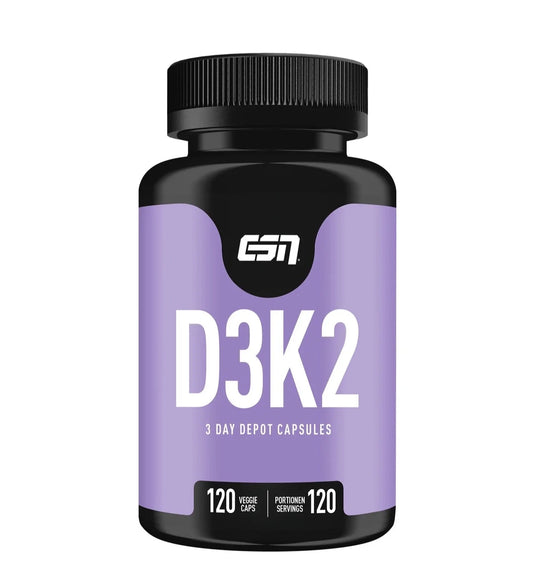 ESN Vitamin D3 + K2 120 Kapsel