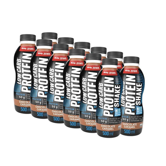 Body Attack High Protein Shake (12x500ml)