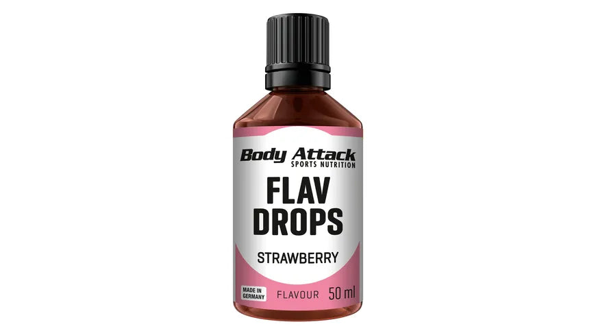 Body Attack Flavour Drops 50ml