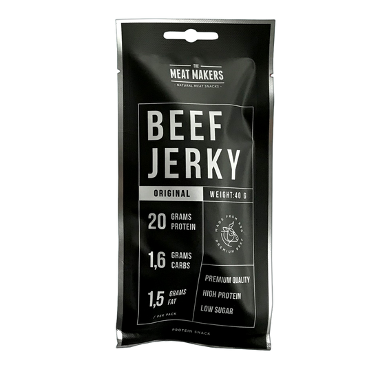 The Meat Makers Beef Jerky Sports Beef 40g