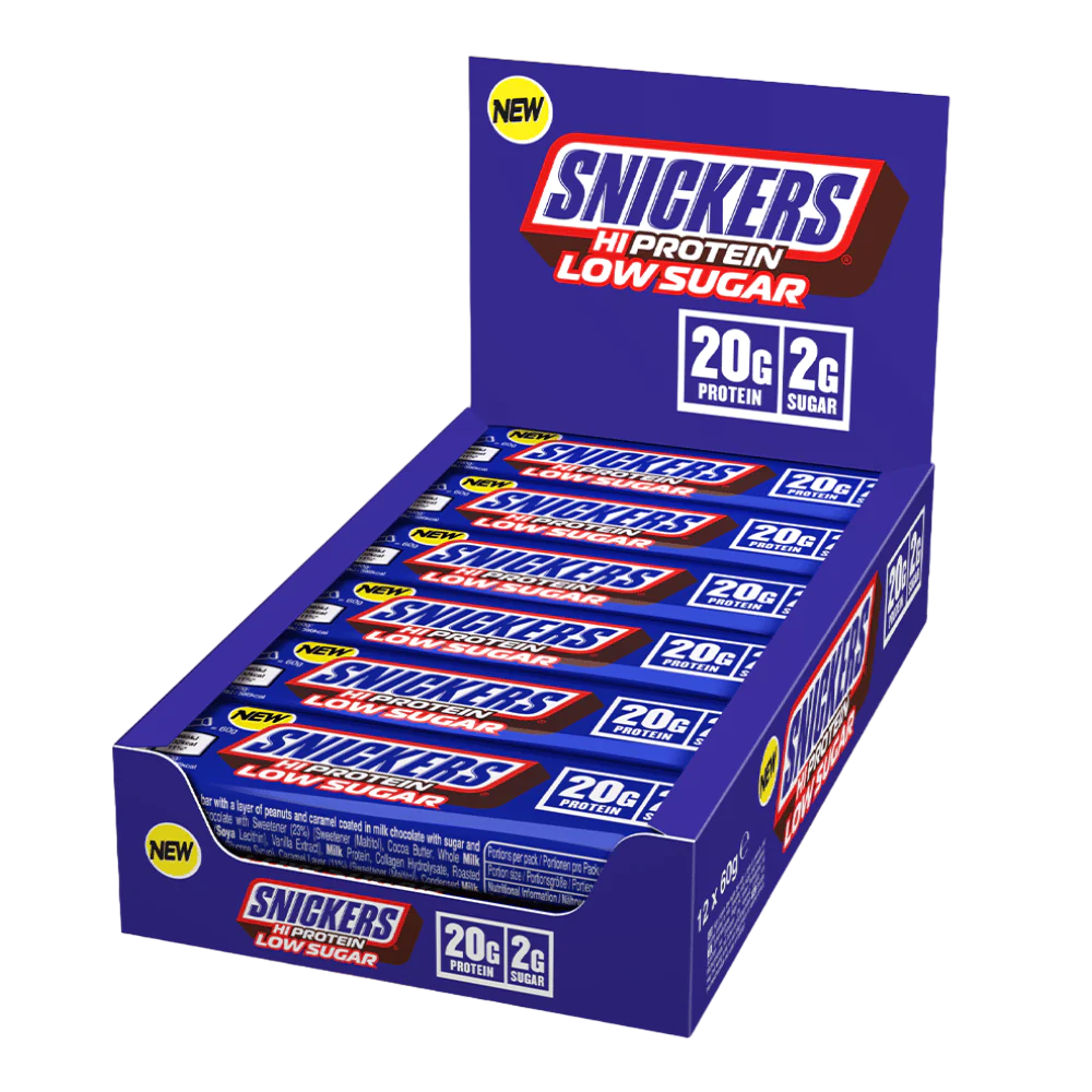 Snickers LOW SUGAR High Protein Bar (12x57g)