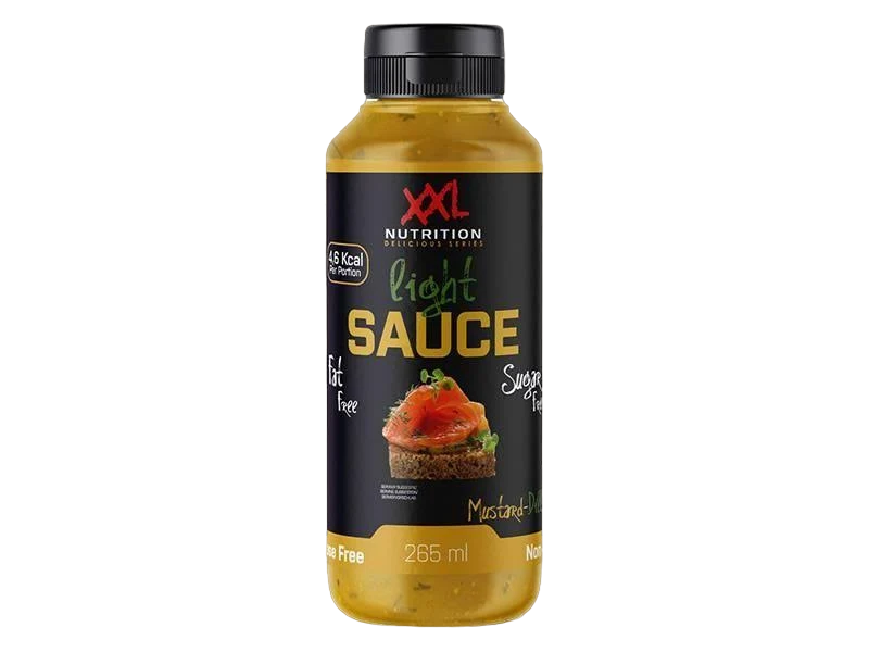 XXL Nutrition Light Sauce 265ml Mustard