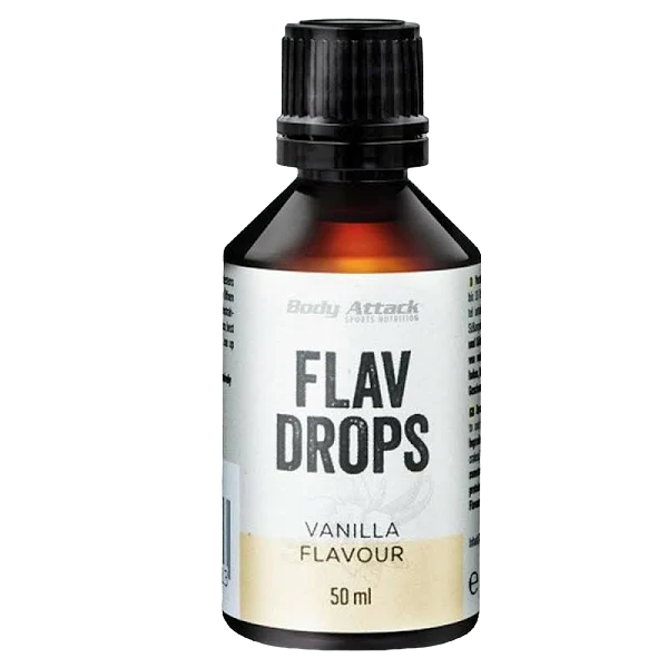 Body Attack Flavour Drops 50ml