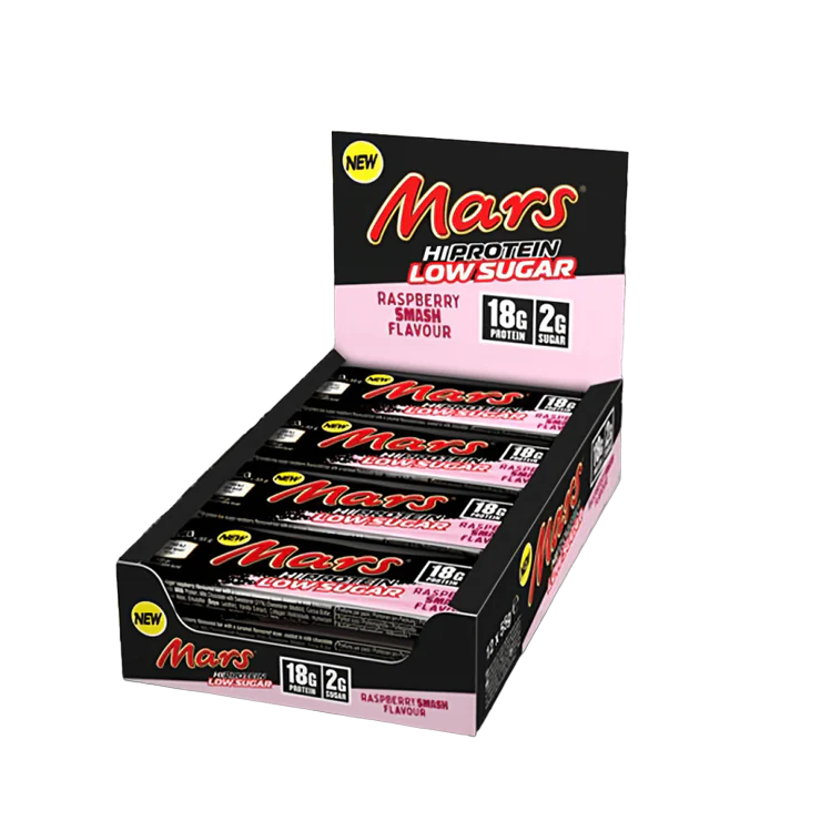 Mars Low Sugar High Protein Bar 12x55g Raspberry Smash