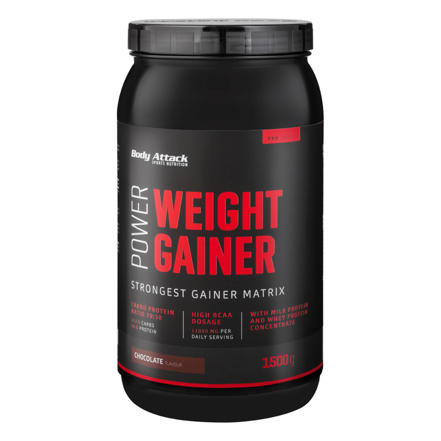 Body Attack Power Weight Gainer 1,5kg Chocolate