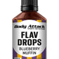 Body Attack Flavour Drops 50ml