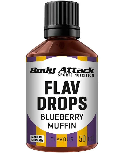 Body Attack Flavour Drops 50ml