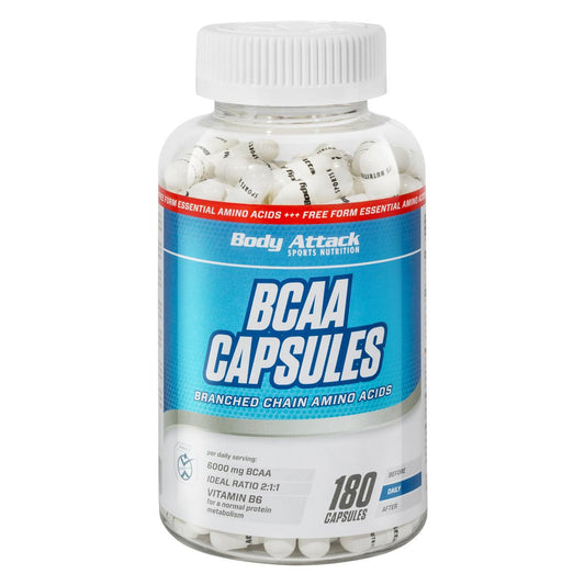 Body Attack BCAA Capsules 180 Caps