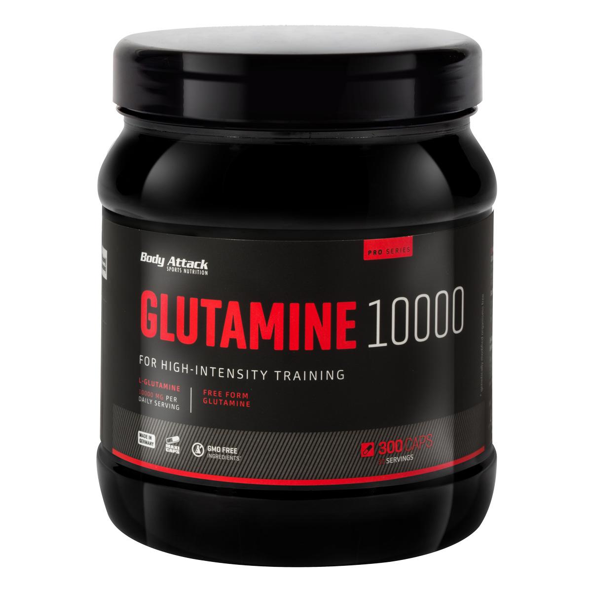 Body Attack Glutamine 1000 300 Caps