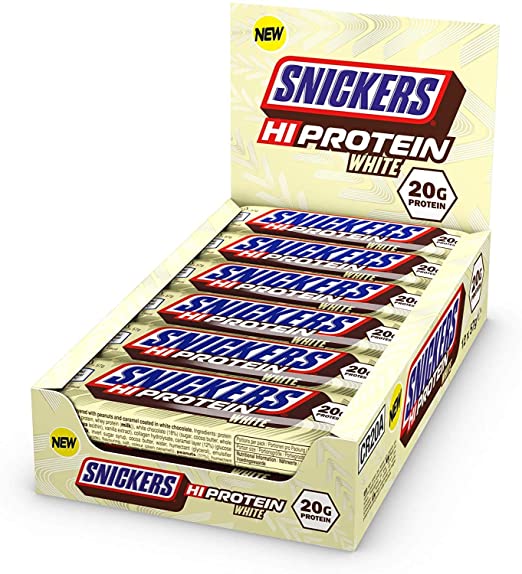 Snickers High-Protein White Bar (12x57g)