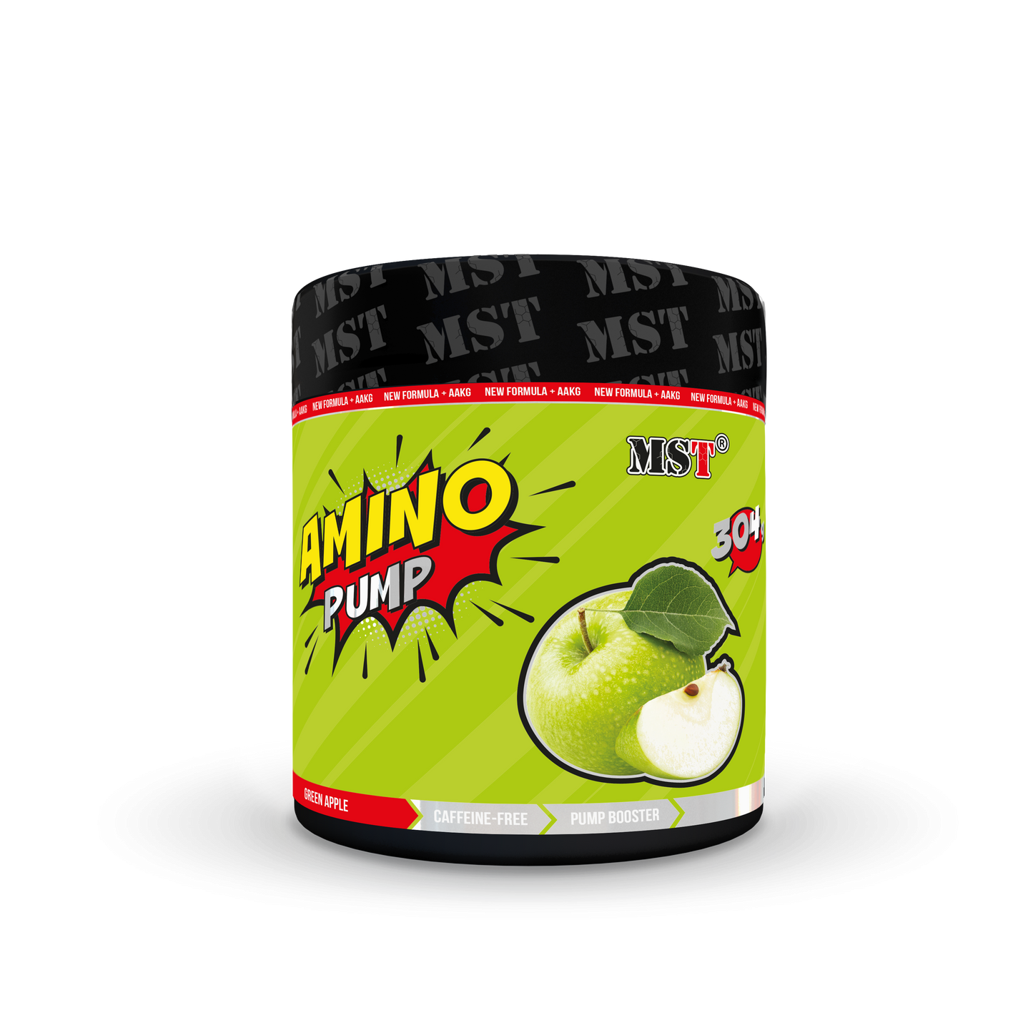 MST - Amino Pump (flavoured) 304g - Green Apple