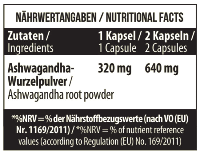 MST - Ashwagandha 100 Kapseln