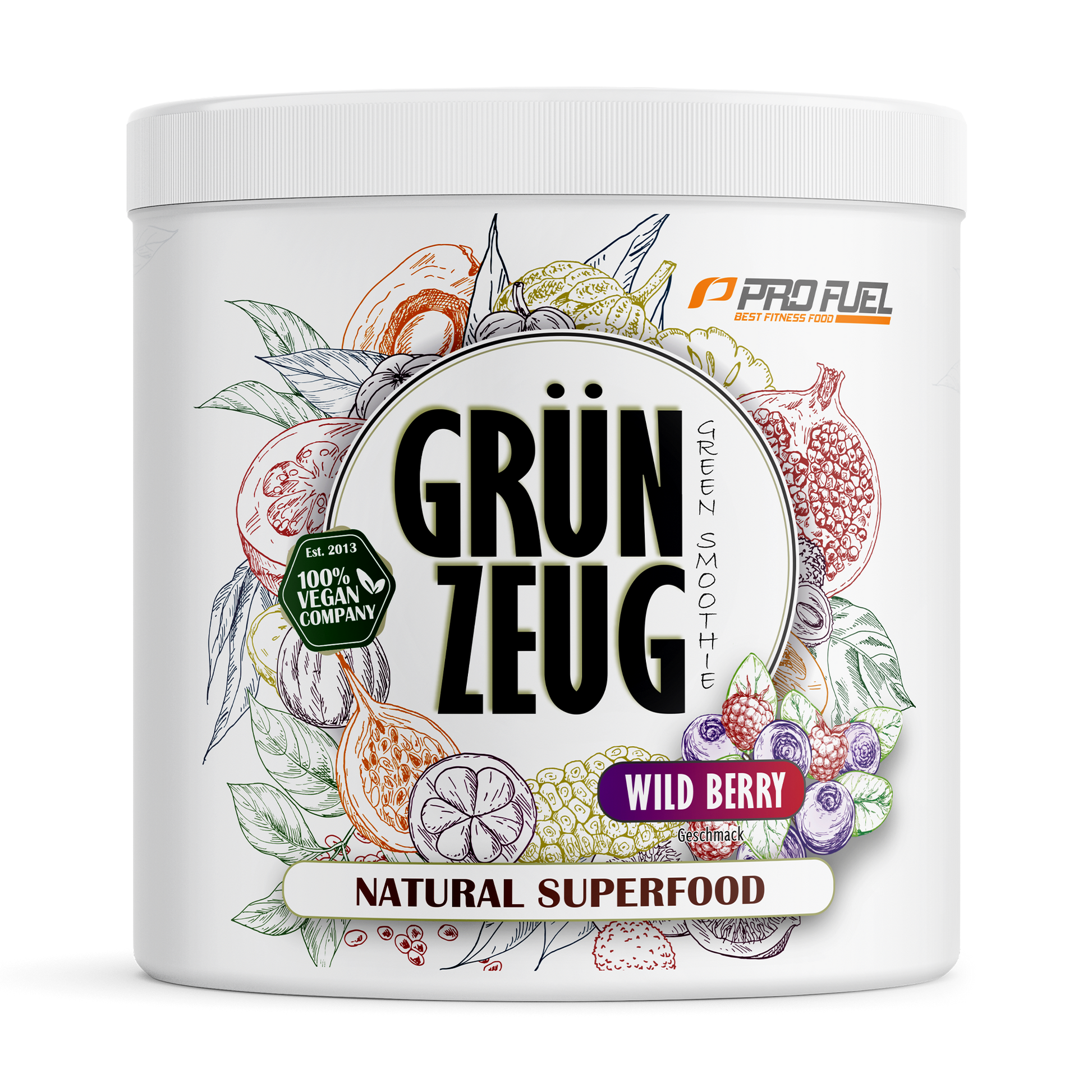 ProFuel GRÜNZEUG 300g wild berry