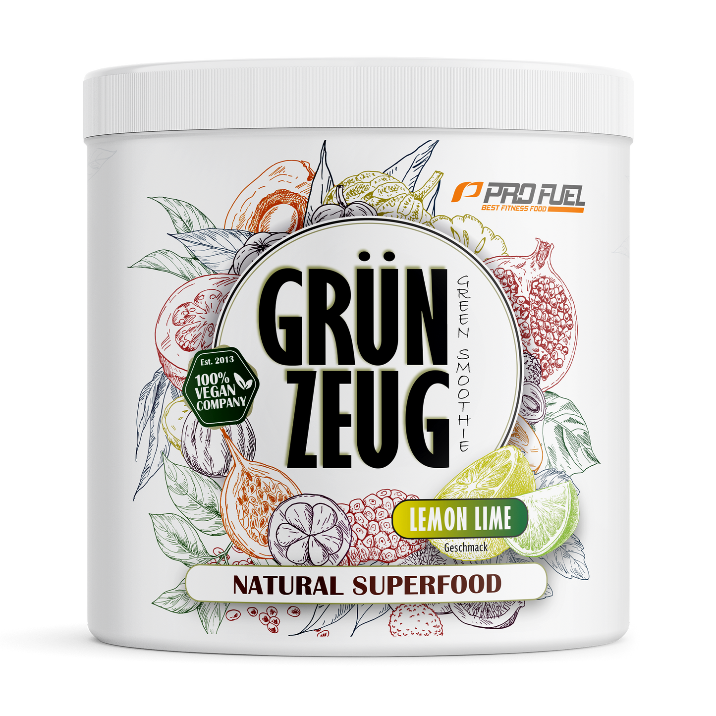 ProFuel GRÜNZEUG 300g lemon lime