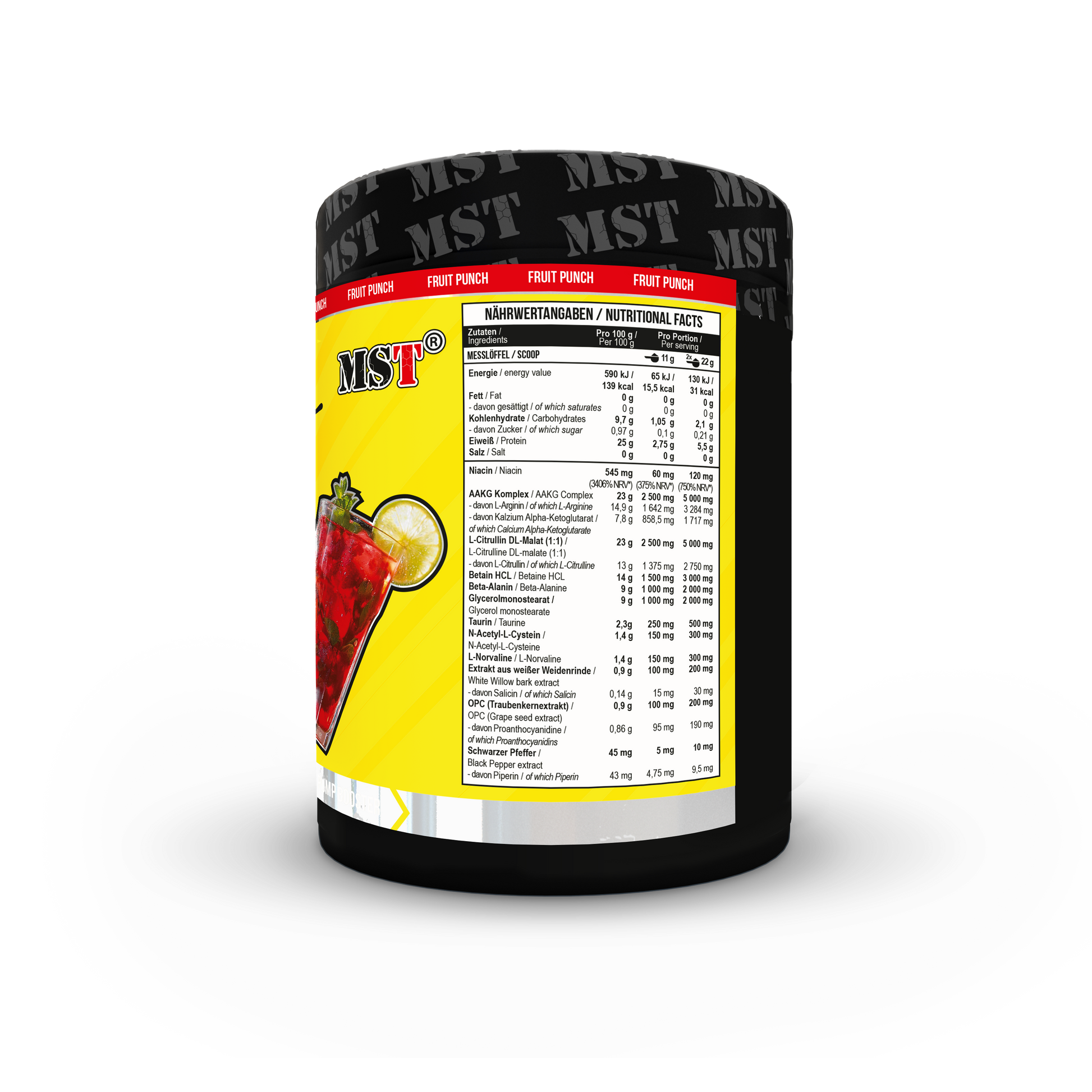 MST - Pump Killer 550g - Fruit Punch