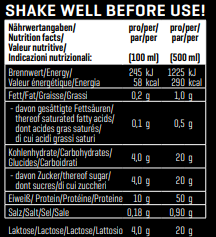 Body Attack High Protein Shake (12x500ml)