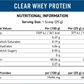 Applied Nutrition Clear Whey 875g