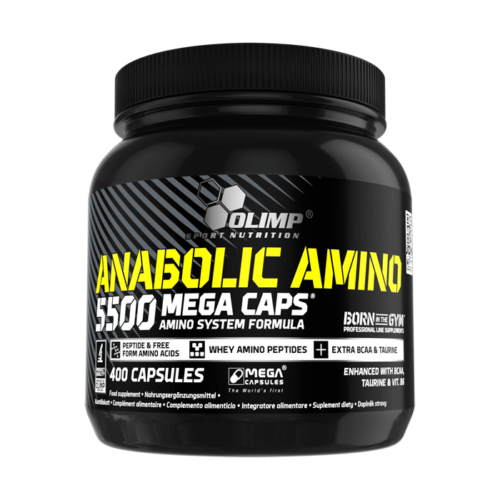 Olimp Anabolic Amino 5500 Mega Caps - 400 Kapseln