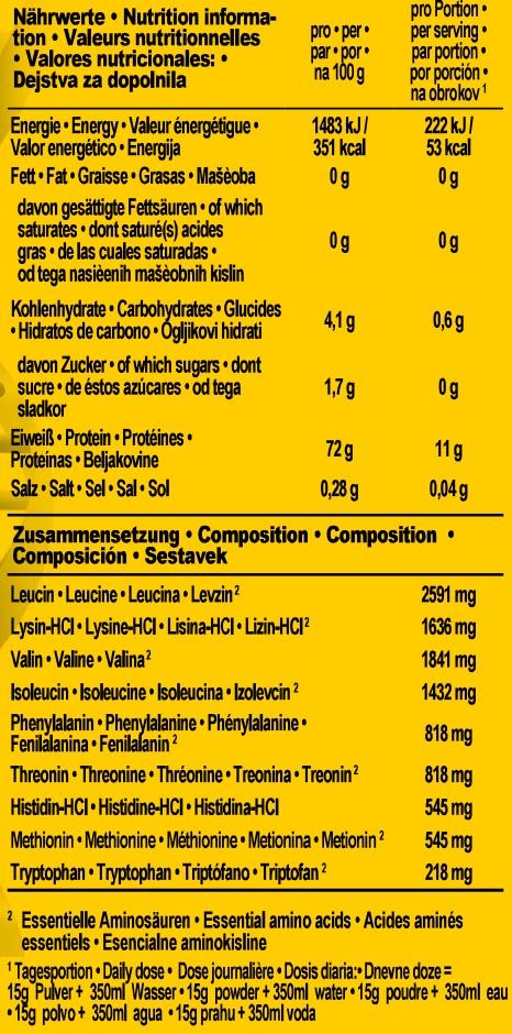 IronMaxx EAA Zero - 500g