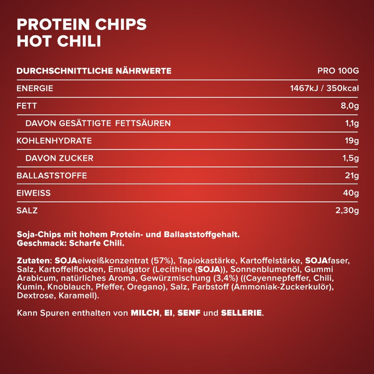 Ironmaxx Protein Chips 40 5x50g