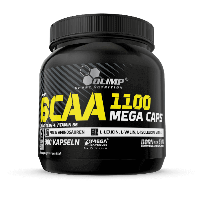 Olimp BCAA Mega Caps - 300 Kapseln