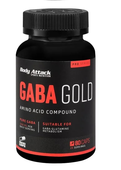 Body Attack Gaba Gold 80 Kapseln