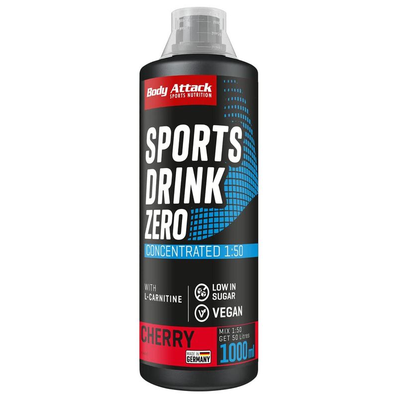 Body Attack Sports Drink Zero 1000 ml