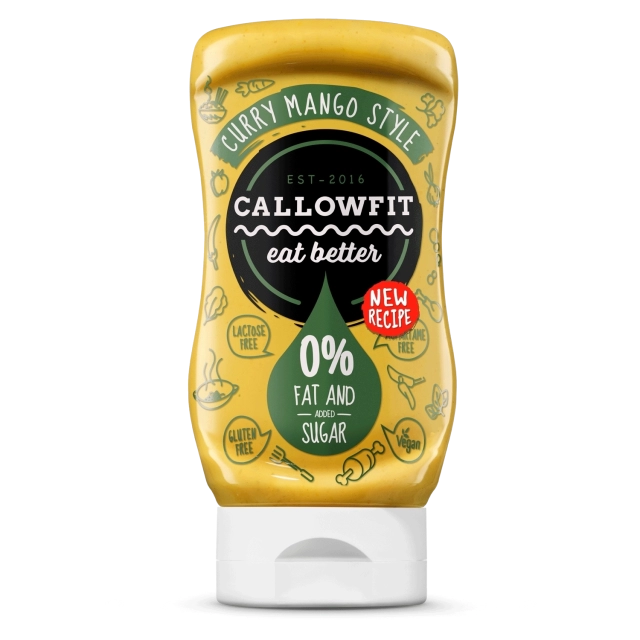 Callowfit Sauce 300 ml Curry Mango Style