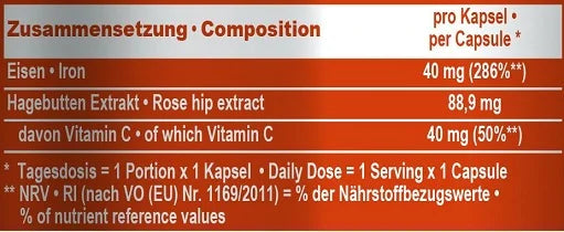 IronMaxx Vitamin C  - 130 Kapseln