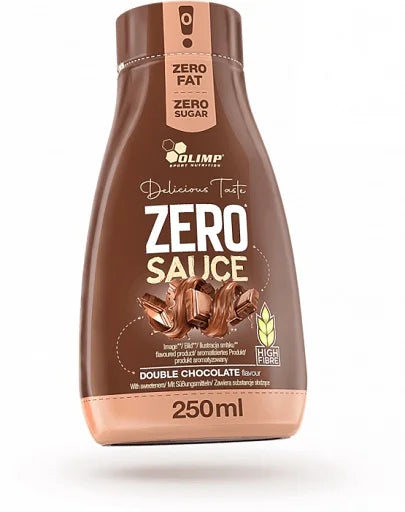 Olimp Zero Sauce 250ml double chocolate