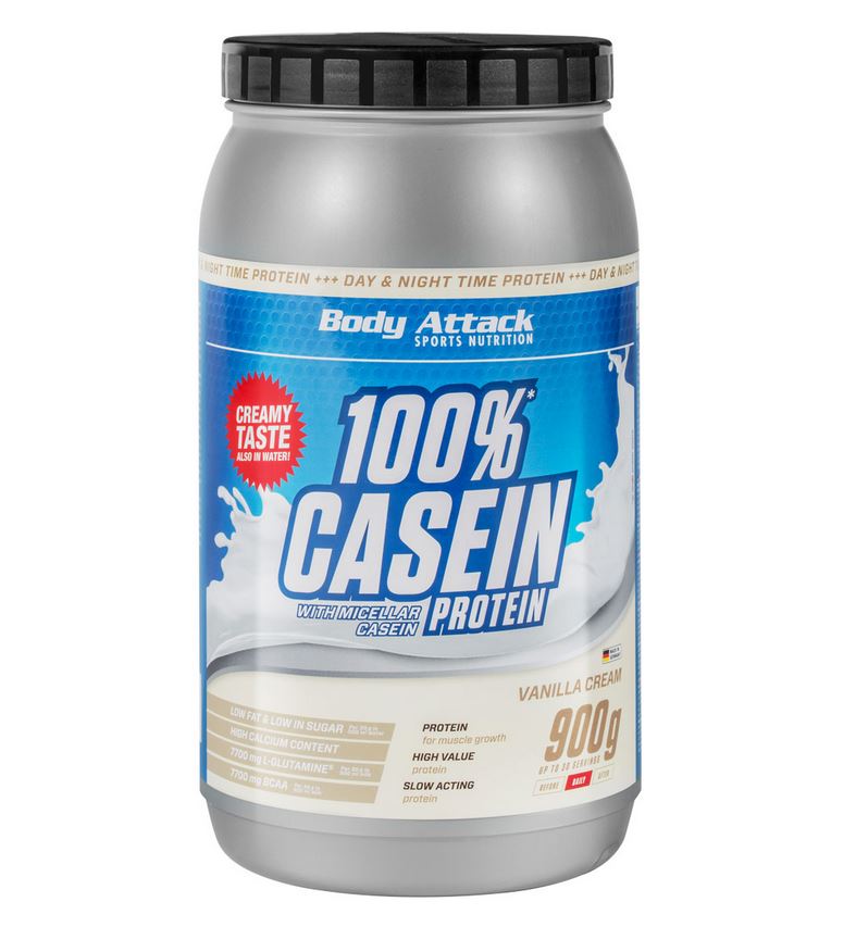 Body Attack 100% Casein Protein 900g